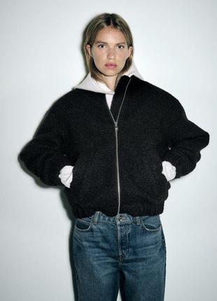 Бомбер zara