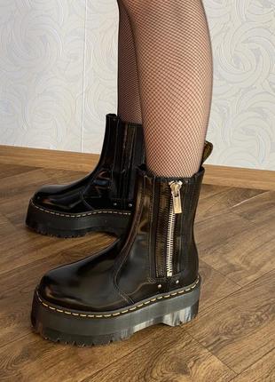 Dr. martens челсі 2976 max black buttero2 фото