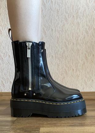 Dr. martens челсі 2976 max black buttero3 фото