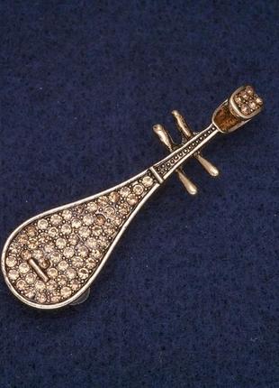 Брошь скрипка
