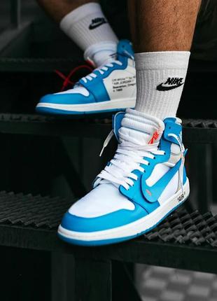 Кросівки nike air max jordan  1 off-white You кроссовки