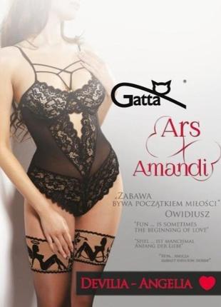 Жіночі панчохи gatta ars amandi devilia-angelia