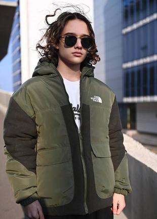 Трендовая подростковая демисезонная куртка оверсайз на мальчика рост 140-170 см5 фото