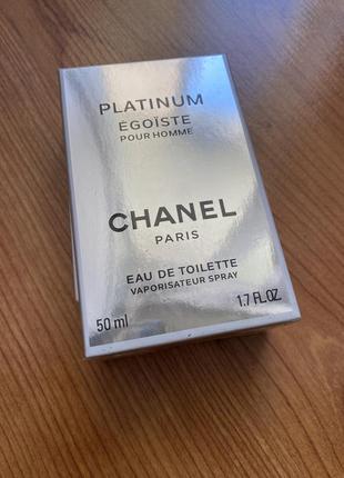 Мужские духи chanel platinum egoiste 50 ml.