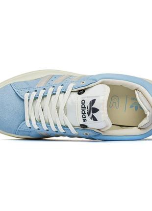 Adidas campus x bad bunny блакитні6 фото