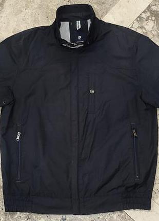 Pierre cardin вiтровка. куртка-бомбер, оригiнал, р. 52-54 (xl-xxl)