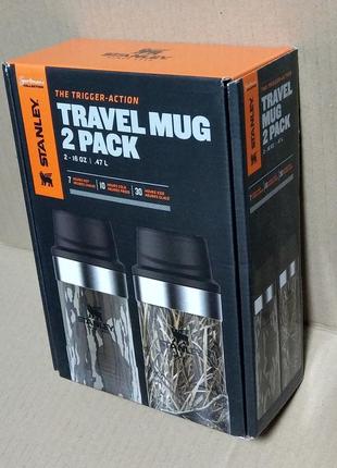 Термокружка stanley travel mug 0.47l / 16 oz / camo6 фото