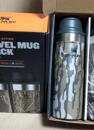 Термокружка stanley travel mug 0.47l / 16 oz / camo5 фото