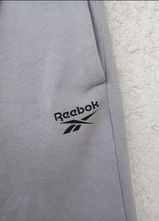 Штани reebok s чоловічі хлопкові бавовняні спортивні3 фото