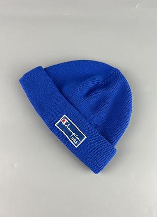Вінтажна шапка біні champion usa 🇺🇸 made in italy 🇮🇹