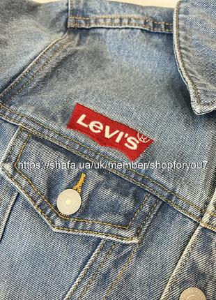 Джинсовая куртка levis пиджак левайс левис6 фото