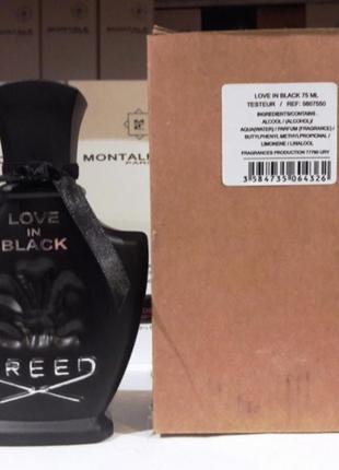 Creed love in black (крід лав ін блек) парфумована вода тестер, 75 мл1 фото