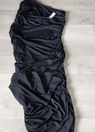 Плаття жіноче міні чорне святкове7 фото
