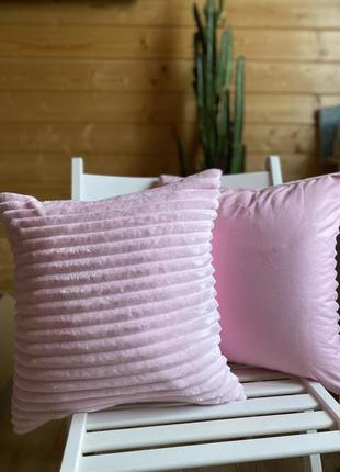 Подушки декоративні рожеві