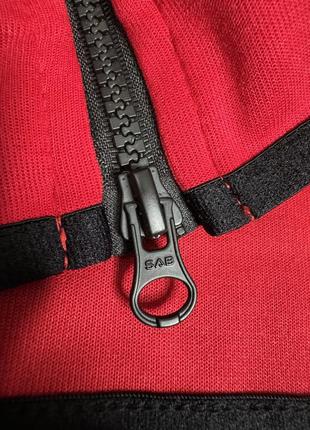 Чоловіча худі nike nsw tech fleece red | худі найк теч фліс червона4 фото