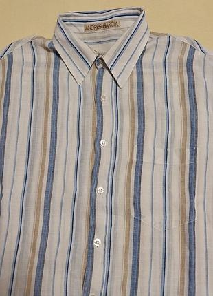 Якісна стильна брендова іспанська сорочка andres garsia