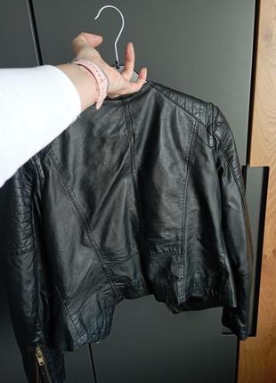 Куртка кожанка косуха2 фото