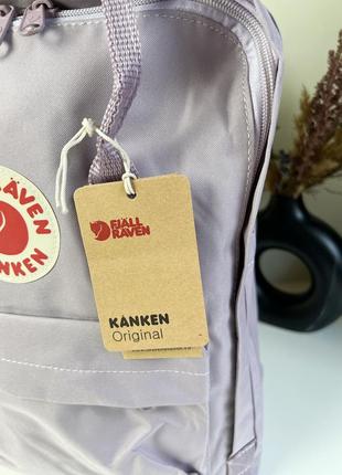 Лавандовий рюкзак fjallraven kanken 16 l4 фото