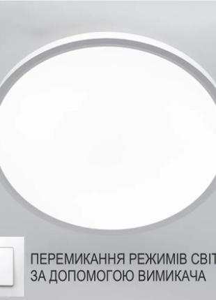 Світлодіодний світильник oko 66w r-on/of 500x25-white-220-ip20