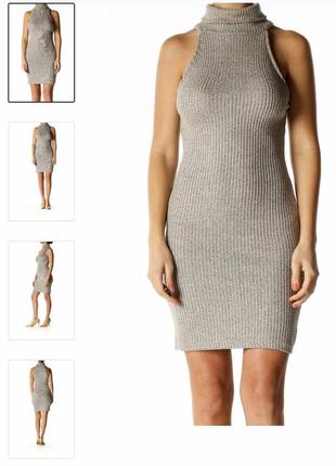 Плаття в рубчик без рукавів 2