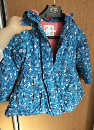 Курточка весняна на дівчинку 5-6 років 110-116см.