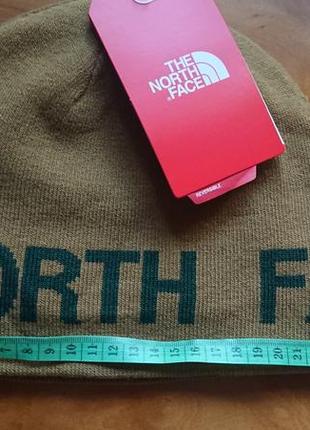 Брендова фірмова двохстороння шапка the north face,оригінал із сша ,нова з бірками.5 фото