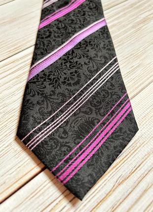 Шикарний шовковий галстук / краватка pierre cardin (оригінал)2 фото