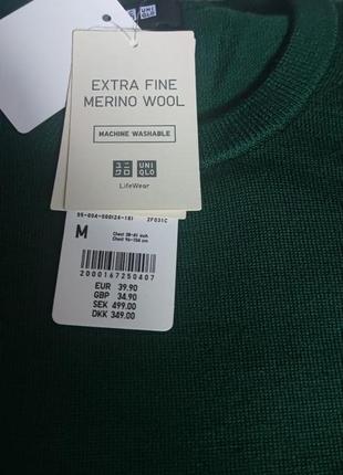 Мериносовий светр uniqlo4 фото