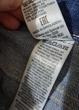 Фирменные укороченые стрейчевые джинсы стрейч6 фото