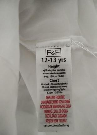 F&f нарядная блуза блузка 12-13 лет 158 см6 фото