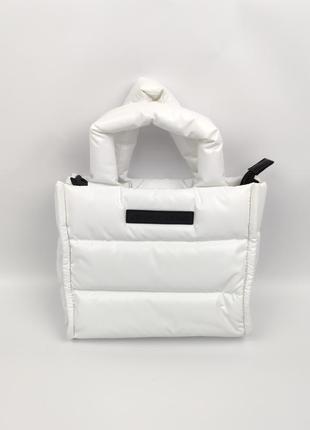 Жіноча сумка skechers white quilted cross body handbag оригінал calvin klein, tommy hilfiger, guess, zara1 фото