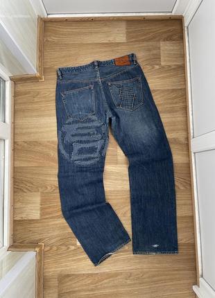 Японские джинсы etienne ozeki,denim,japanese,y2k,широкие,evisu4 фото