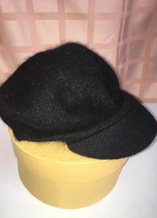 Крутая теплая кепка жокейка, шапка с козырьком1 фото