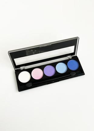 Палетка теней meis (5 цветов)