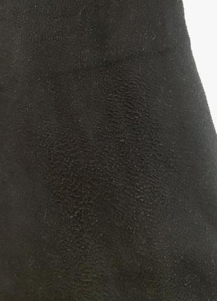 Корейский мужской черно-белый шарф на флисе7 фото