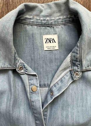 Плаття сукня джинс zara