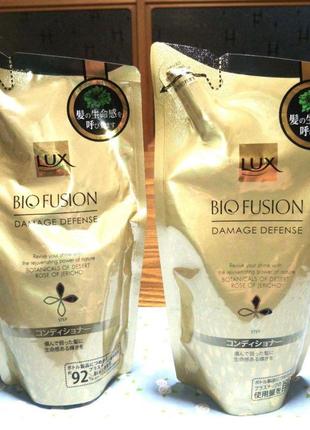 Кондиціонер для відновлення волосся lux bio fusion damage 200 мл., японія