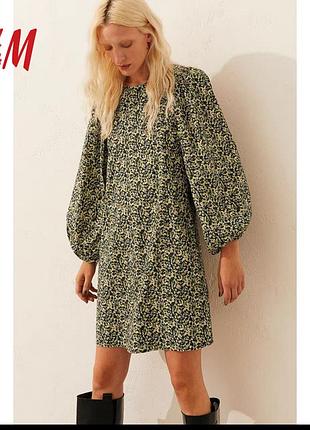 Платье h&m цветочное 2