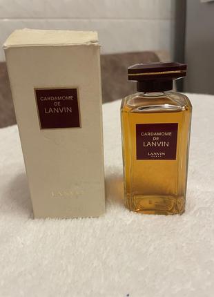 Парфум lanvin cardamone «ланвін кардамон» вінтаж ,парфуми чоловічі, туалетна вода, духи вінтаж