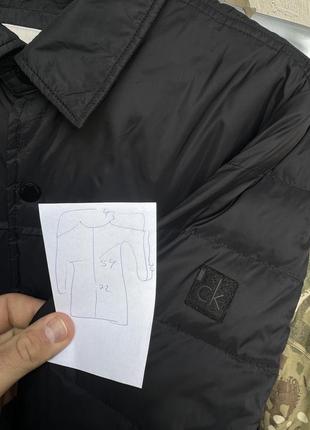 Оригинальная мужская куртка пуховик стеганка кельвин calvin klein ck6 фото