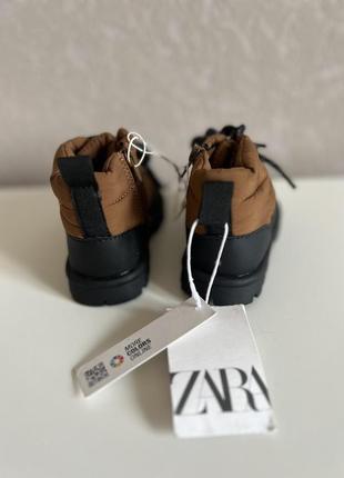 Нові ботинки сапожки утеплені zara5 фото