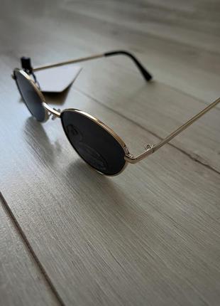 Сонцезахисні окуляри в металевій оправі, бренд mango6 фото
