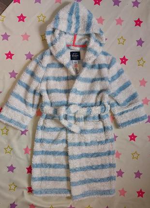 Махровий халат mini boden на 6-7років