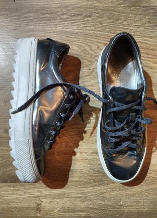 8.5/25-26 кроссовки salvatore ferragamo италия