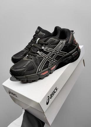 Чоловічі кросівки asics gel kahana 8 black/red