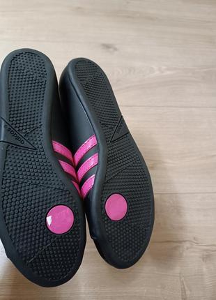 Оригінал 🎀 жіночі мокасіни/ кросівки на тонкій підошві від adidas6 фото