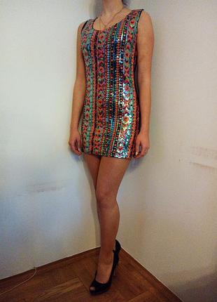 Супер стильное нарядное платье