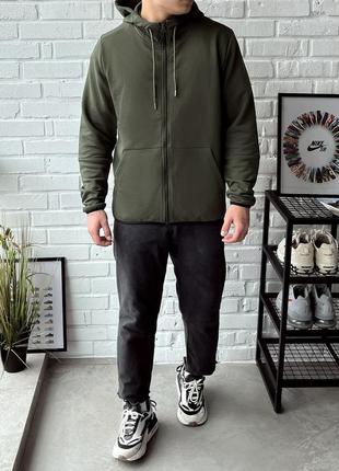 Толстовка staff basic zip khaki