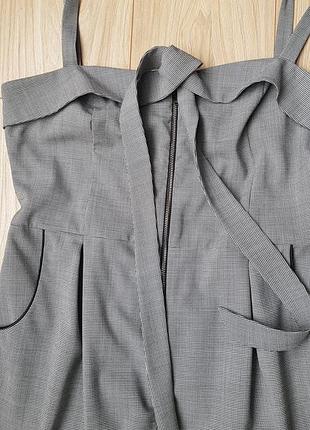 Сарафан в гусячу лапку 2