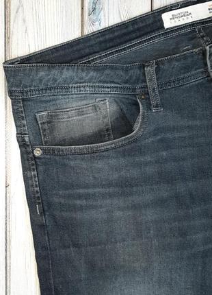 💥1+1=3 фірмові завужені темно-сірі джинс стрейч burton, розмір 54 - 565 фото